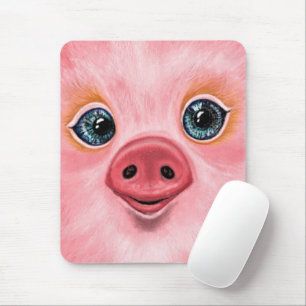 Little Baby Piggy - Lächeln Mousepad