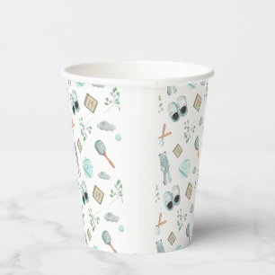 "Little Baby Toys Print: Adorable Playful Design Pappbecher