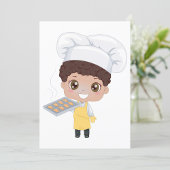Little Baker Cook Einladung