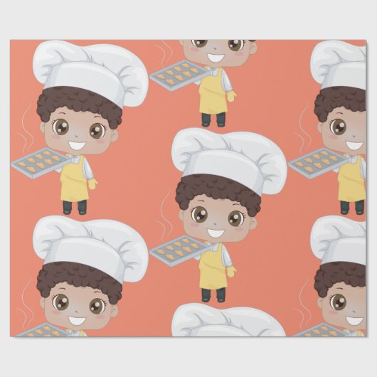 Little Baker Geschenkpapier (Flach)