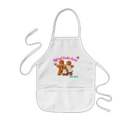 Little Baker Gingerbread Personalized Kid Apron Kinderschürze