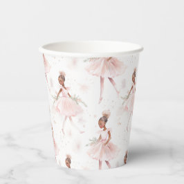 Little Ballerina #2 - Black Girl Pappbecher