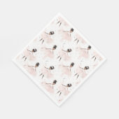Little Ballerina #6 - Black Girl Serviette (Ecke)