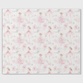 Little Ballerina #7 - Blonde Girl Geschenkpapier (Flach)