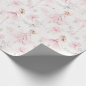 Little Ballerina #7 - Blonde Girl Geschenkpapier (Ecke)