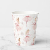 Little Ballerina #9 - Blonde Girl Pappbecher (Rückseite)