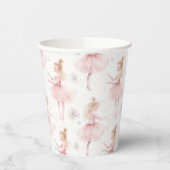 Little Ballerina #9 - Blonde Girl Pappbecher (Links)