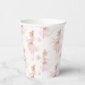 Little Ballerina #9 - Blonde Girl Pappbecher (Rechts)