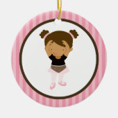 Little Ballerina Keramik Ornament (Vorne)