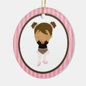 Little Ballerina Keramik Ornament (Links)