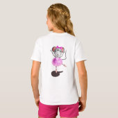 Little Ballerina Mouse T-Shirt (Schwarz voll)