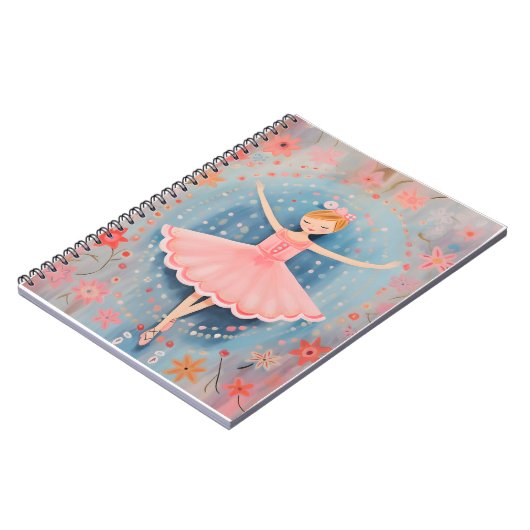 Little Ballerina Notizblock (Linke Seite)