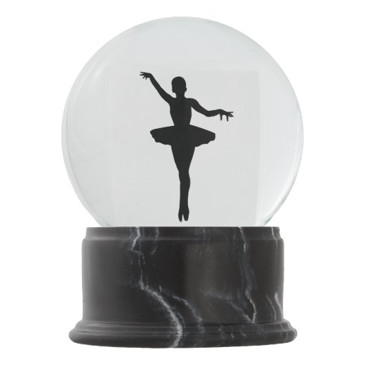Little Ballerina Schneekugel (Vorderseite)