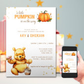 Little Bar Fall Harvest Pumpkin Baby Dusche Einladung