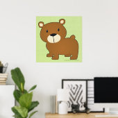 Little Bären Print Poster (Heimbüro)