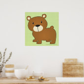 Little Bären Print Poster (Küche)