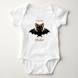 Little Bat Baby Girl Niedliches Halloween Baby Strampler