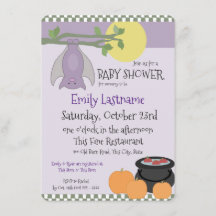 Little Bat Halloween Baby Dusche