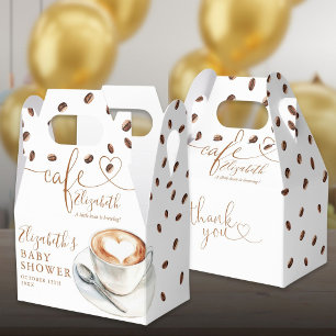 Little Bean Braut Kaffee Café Baby Shower Geschenkschachtel