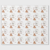 Little Bear Any Age Birthday Geschenkpapier (Flach)