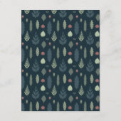 Little Bear Rustic Baby Dusche Wünsche und Hinweiskarte (Rückseite)