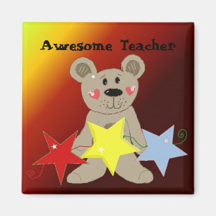 Little Bear - Tollster Lehrer Magnet