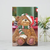 Little Bears Christmas Briefpapier (Stehend Vorderseite)