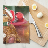 Little Bears Christmas Geschirrtuch (Viertel Falte)