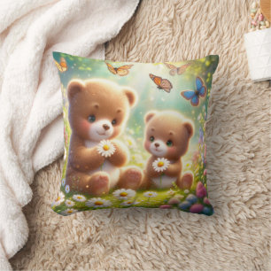 Little Bears Daisies 2 Kissen