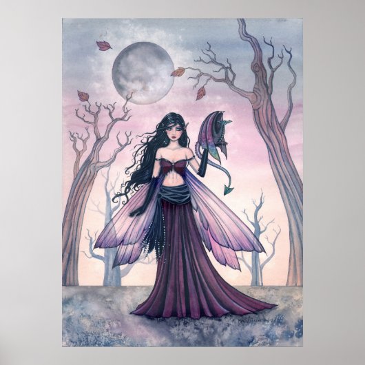 Little Beast Fairy mit Dragon Poster (Vorne)