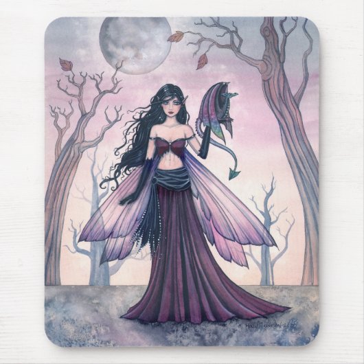 LIttle Beast Mousepad von Molly Harrison (Vorne)