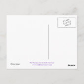 LIttle Beast Postcard von Molly Harrison Postkarte (Rückseite)