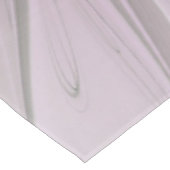 Little Beauty Modern Mauve Gray Fractal Art Flower Tischdecke (Schrägansicht)