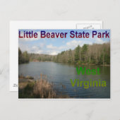 Little Beaver West Virginia Postkarte (Vorne/Hinten)
