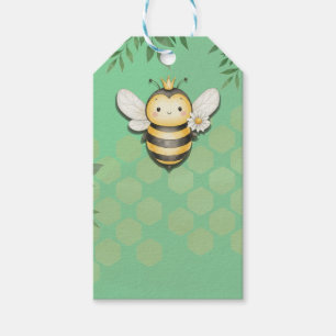 Little bee buzz Gift Favor Tag Geschenkanhänger