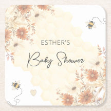 Little Bee Honey Boho Wildblume Baby Shower