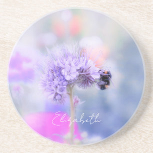 Little Bee Individuelle Name Getränkeuntersetzer