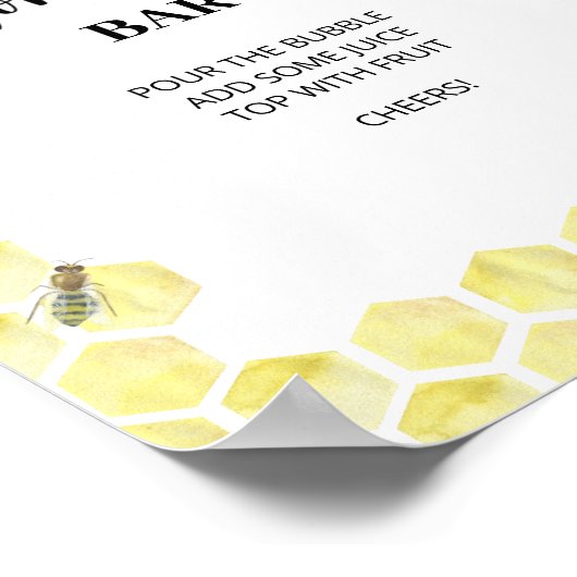 Little Bee \ Mama-osa Bar Poster (Ecke)