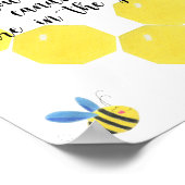 Little BEE rät, wie viele Bonbons Poster (Ecke)