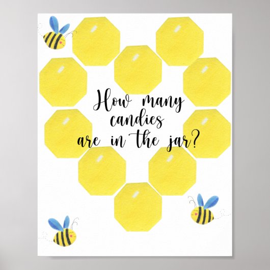 Little BEE rät, wie viele Bonbons Poster (Vorne)