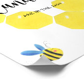 Little BEE rät wie viele Bonbons Poster (Ecke)