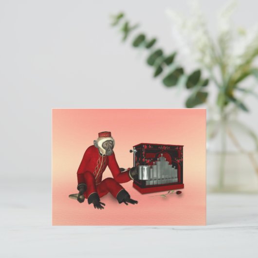 Little Begger Postkarte (Stehend Vorderseite)