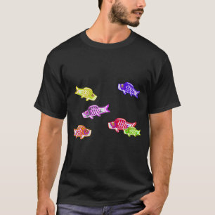 Little Big Fish — Fantail Goldfisch Illustration T-Shirt