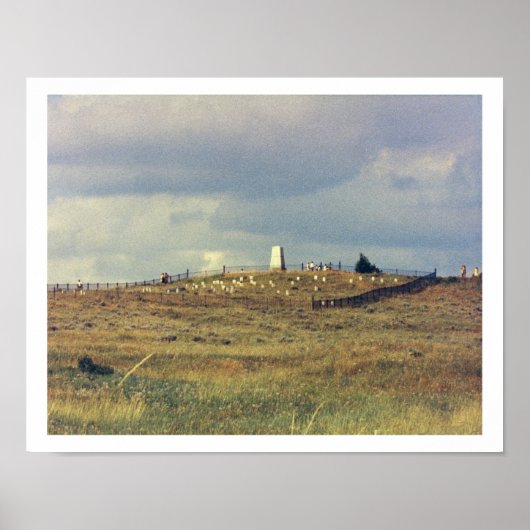 Little Bighorn Battlefield National Monument (phot Poster (Vorne)