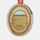 Little Bighorn Battlefield (NM) Ornament Aus Metall (Links)