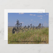Little Bighorn Memorial Postcard Postkarte (Vorne/Hinten)
