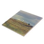 Little Bighorn-Schlachtfeld-nationales Monument Fliese (Seite)