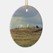 Little Bighorn-Schlachtfeld-nationales Monument Keramikornament (Rechts)
