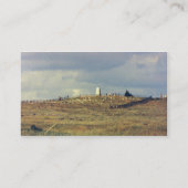 Little Bighorn-Schlachtfeld-nationales Monument Visitenkarte (Rückseite)
