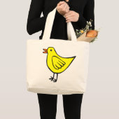 Little Bird 01 Jumbo Stoffbeutel (Vorderseite (Produkt))